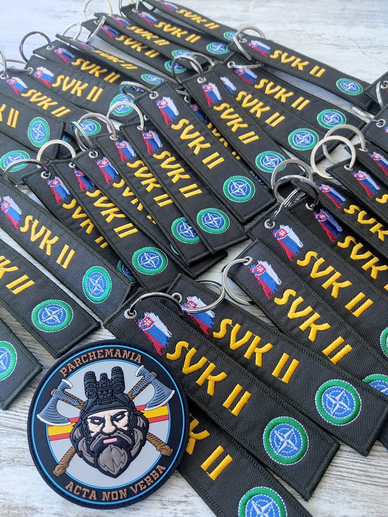 Llavero con emblema propio